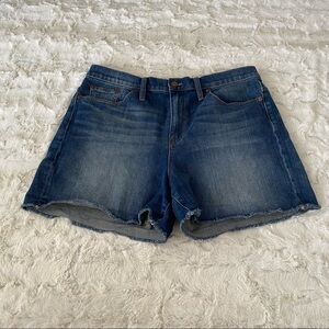 Madewell Women's Blue Cut Off Shorts Style C2556 Size 31